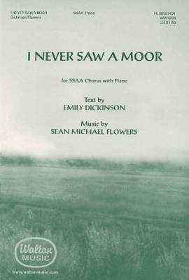 Sean Michael Flowers: I Never Saw a Moor