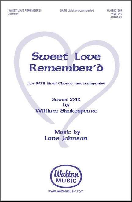 Lane Johnson: Sweet Love Remember'd