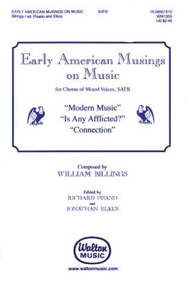 William Billings: Early American Musings on Music