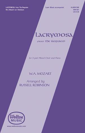 Wolfgang Amadeus Mozart: Lacrymosa (from Requiem)