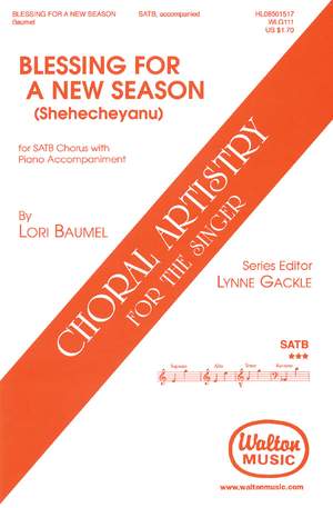 Lori Hope Baumel: Blessing for a New Season (Shehecheyanu)