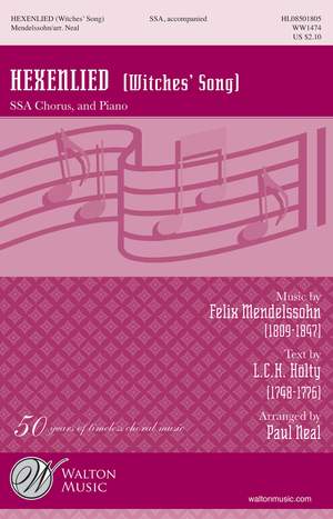 Felix Mendelssohn Bartholdy: Hexenlied