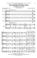 Z. Randall Stroope: Two Strings, But One Voice Product Image