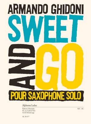 Armando Ghidoni: Sweet & Go - Saxophone