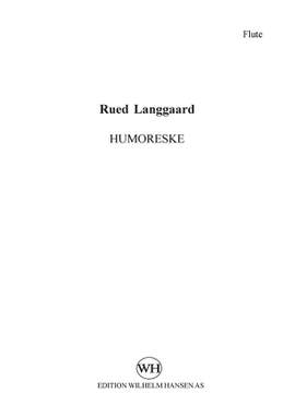 Rued Langgaard: Humoreske / Humoresque