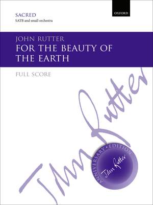 Rutter, John: For the beauty of the earth