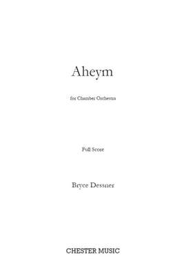 Bryce Dessner: Aheym For Chamber Orchestra