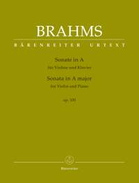 Brahms, Johannes: Sonata for Violin and Piano A major op. 100