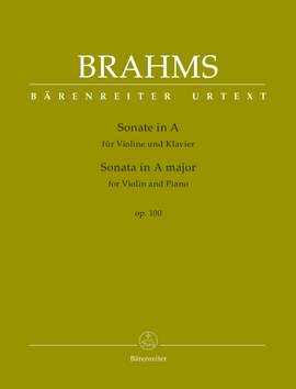 Brahms, Johannes: Sonata for Violin and Piano A major op. 100