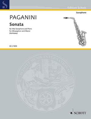 Paganini, N: Sonata