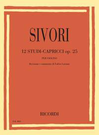 Camillo Sivori: 12 Studi-Capricci Op. 25