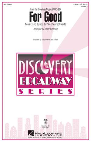 Stephen Schwartz: For Good