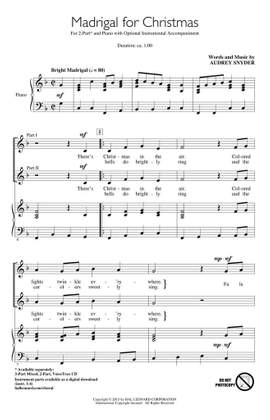 Audrey Snyder: Madrigal for Christmas