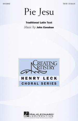 John Conahan: Pie Jesu
