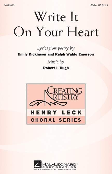 Robert I. Hugh: Write It On Your Heart