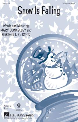 George L.O. Strid: Snow Is Falling