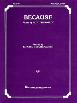 Guy D'Hardelot: Julian Lennon/Dave Clark: Because