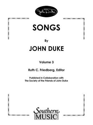 John Duke: Songs By John Duke, Vol. 3