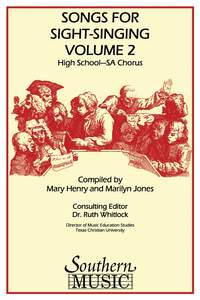 Songs For Sight Singing-Hs-Ssa Vol. 2 (Sss Hs Ss