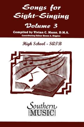 Bobby Siltman: Songs for Sight Singing¡- Volume 3
