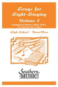 Bobby Siltman: Songs for Sight Singing¡- Volume 3