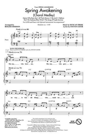 Duncan Sheik_Steven Sater: Spring Awakening