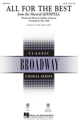 Stephen Schwartz: All for the Best
