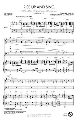John Jacobson_Mac Huff: Rise Up and Sing
