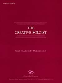 Jones Marjor: The Creative Soloist Vocal Solos