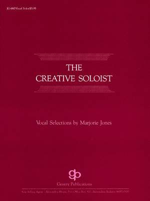 Jones Marjor: The Creative Soloist Vocal Solos