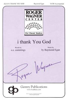 Ray Egan: I Thank You God