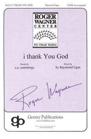 Ray Egan: I Thank You God