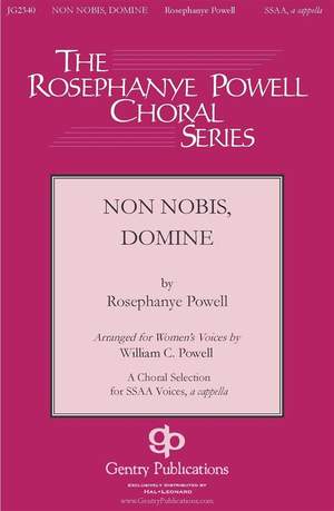 Rosephanye Powell: Non Nobis, Domine