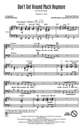 Bob Russell_Duke Ellington: Don't Get Around Much Anymore