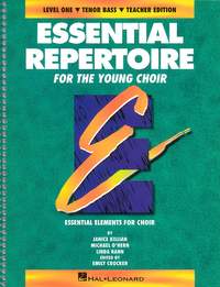 Janice Killian_Linda Rann_Michael O'Hern: Essential Repertoire for the Young Choir