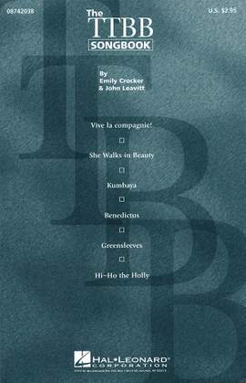 Emily Crocker_Lord Byron: The TTBB Songbook (Collection)