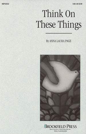 Anna Laura Page: Think on These Things