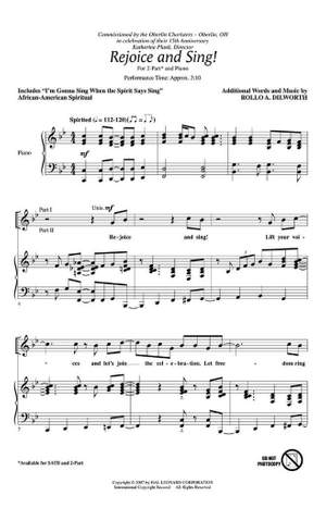 Rollo Dilworth: Rejoice and Sing!