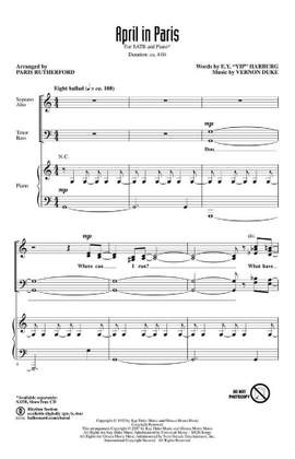 Vernon Duke: April in Paris