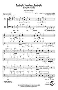 Calvin Carter_James Hudson: Goodnight, Sweetheart, Goodnight