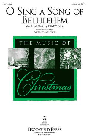 Randy Cox: O Sing a Song of Bethlehem