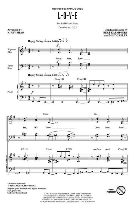 Bert Kaempfert: L-O-V-E