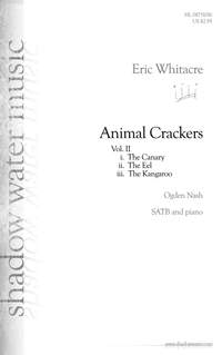 Eric Whitacre: Animal Crackers II