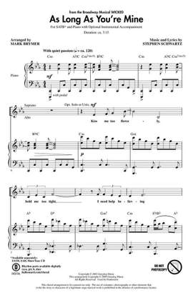Stephen Schwartz: As Long as You're Mine