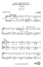 Peter Robb: Missa Brevis No. 1 Product Image