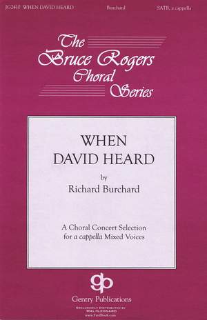 Richard Burchard: When David Heard