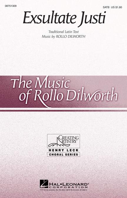 Rollo Dilworth: Exsultate Justi