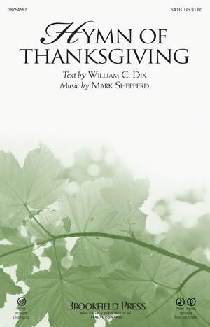 Mark Shepperd: Hymn of Thanksgiving
