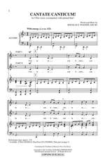 Douglas E. Wagner: Cantate Canticum! Product Image