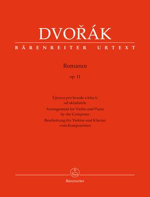Dvorák, Antonín: Romance op. 11